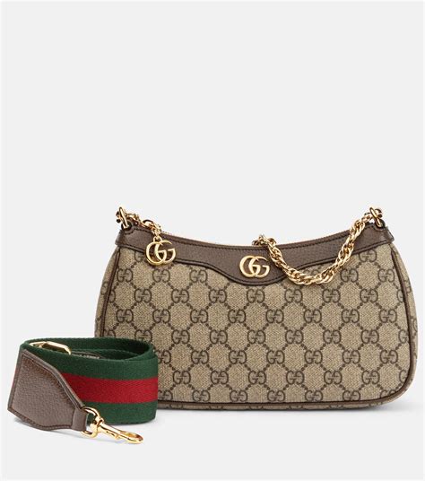 gucci bee gg supreme shoulder bag|Gucci ophidia suede.